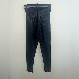 Commando Faux Leather Leggings Size Small